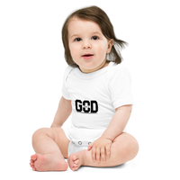 GOD did it Baby short sleeve one piece