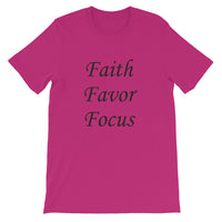 Faith Favor Focus Short-Sleeve Unisex T-Shirt