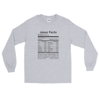 Jesus Facts Unisex Long Sleeve Shirt