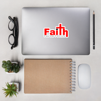 Faith Favor Focus Bubble-free stickers
