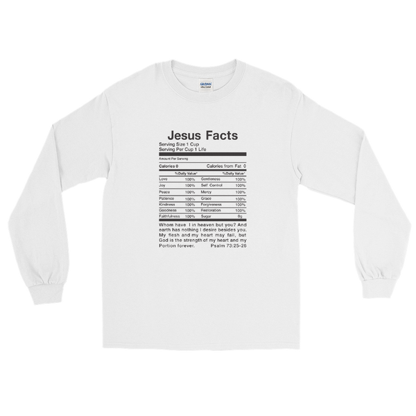 Jesus Facts Unisex Long Sleeve Shirt