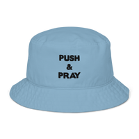 Organic bucket hat Push&Pray