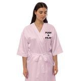 Satin robe Push&Pray