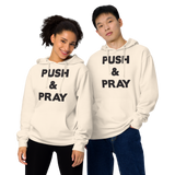 Unisex midweight hoodie Push & Pray